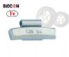 iron clip-on weights for alloy rim